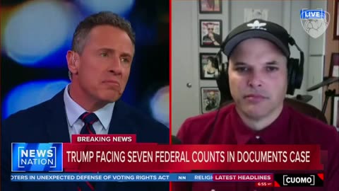 Chris Cuomo Scoffs, Throws Cold Water On Trump's Indictment