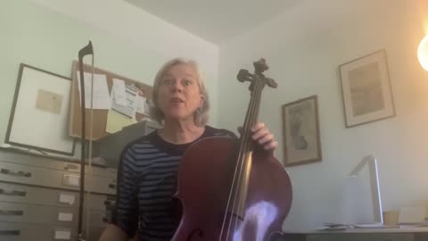 Tanya Tomkins, cellist - Traditional gut strings vs. Modern steel strings