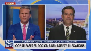 John Ratcliffe: If Hunter Biden invaded taxes regarding bribery payments so did Joe Biden.