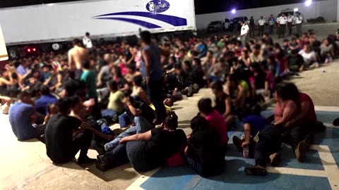 Mexico says 103 unaccompanied minors found in trailer