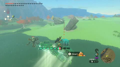 rideable construct vs white maned lynel attempt