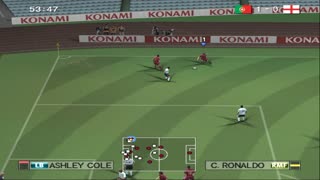 (PCSX2) PES08 European Cup Final Portugal v England