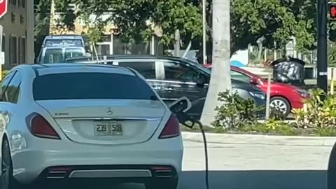 Car Drives Away With Gas Pump