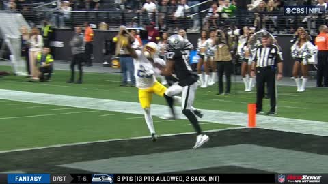 Davante Adams beautiful TD catch vs. Chargers