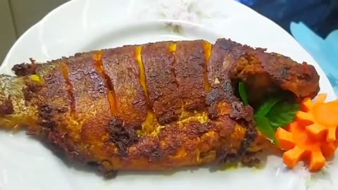 Tilapia Fish Fry with BBQ masala