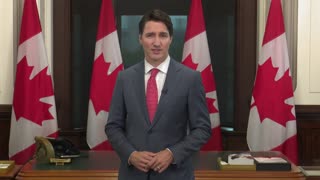 Trudeau delivers a message