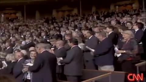 President Johnson's wife funeral Lady Bird Johnson "hail satan" chanted