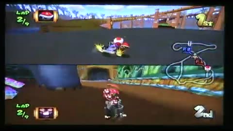 Mario Kart Double Dash! Toads Salsa vs UltimaCJ Bowsers Castle LIVE 13_16