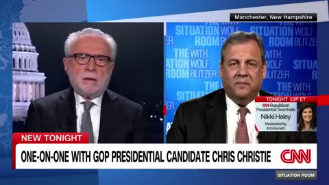 Chris Christie admits he made mistake.