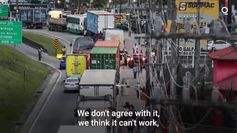 Brazil Truckers Block Roads to Protest Bolsonaro Election Loss