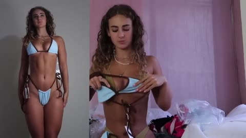 Try on Haul Bikini