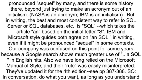 What is the difference between quotsequelquot and quotSQLquot