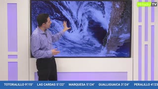 EL TIEMPO EN LA REGION JUEVES 03 AGOSTO