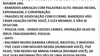 FRAUDES DE INCRIMINAÇÃO DA MICROSOFT, SBT, YAHUSHUA, E RACISMO NEGRO