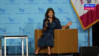 Former SC Governor Nikki Haley Interview at the 2023 Iowa Faith & Freedom Coalition Town Hall