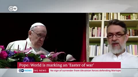 Pope Francis calls for peace in 'cruel and senseless war' in Ukraine