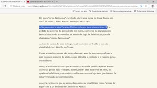 Suprema Corte dos EUA volta com proibição de armas de fogo caseiras