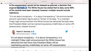 Biden Blocks Release of JFK Files - Emil Cosman - 7 July 2023