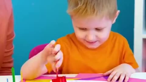 EDIBLE PAINTS FOR KIDS #SHORT