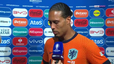 Van Dijk reveals what controversial referee did immediately after full-time