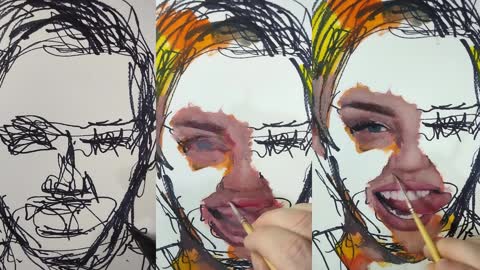 Miley Cyrus | Painting in the Raw | Unfinished Business