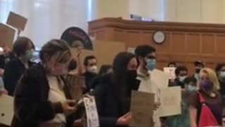 100+ Yale Law Students Storm Free Speech Panel