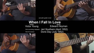 Guitar Learning Journey: "When I Fall In Love" cover - vocals