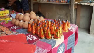 Indian Biggest Fireworks Market at Champahati in West Bengal ||