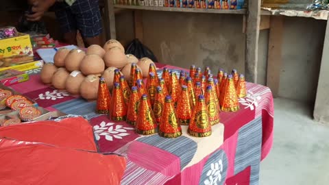 Indian Biggest Fireworks Market at Champahati in West Bengal ||