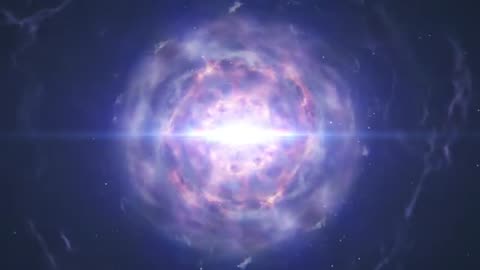 Neutron star merger Animation