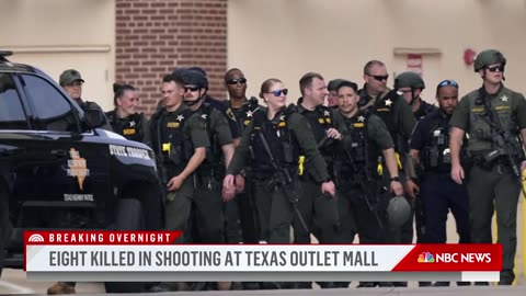 Mass shooting at Texas outlet mall leaves 8 dead