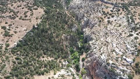 Avakas Gorge Flight by Drone.