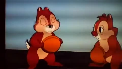 Antique Chipmunk Cartoon Clip