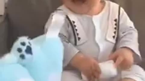 Cute funny baby