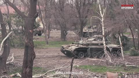 Russian Carousel Tank Tactic in Ukeaine