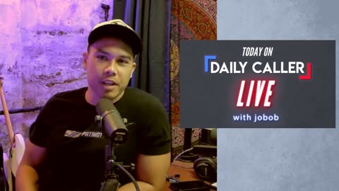 Israel funding, misgendering, indoctrination on Daily Caller Live w/ Jobob
