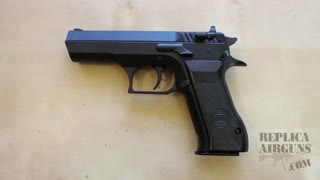 KWC Model 941 (Jericho) CO2 Airsoft Pistol Table Top Review