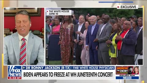 Rep Ronny Jackson demands drug testing on Biden - before and after the debate