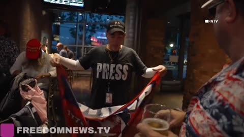 GOP debates. Trump supporters gathered to watch 1st Republican debate