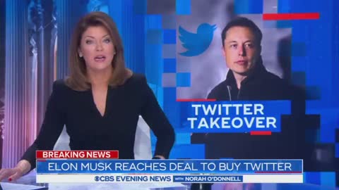 CBS' O'Donnell Is Upset Elon Musk Supports Free Speech