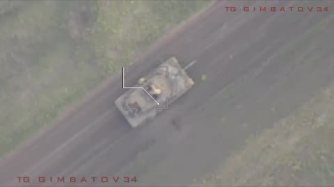 Russians Destroyed an AFU Leopard 2 Tank Near Pobieda