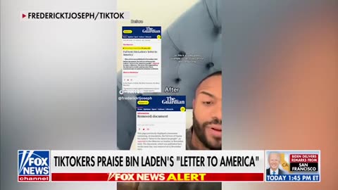TikTokers Praise Osama Bin Laden's Post-9/11 Letter To America
