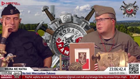 WOJNA NIE MATKA Śr. 3. 07. 2024r. W. Olszański, M. Osadowski NPTV.pl Rodacy Kamraci