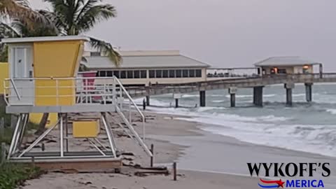 Ft.Lauderdale Beach FL Before Hurricane Nicole