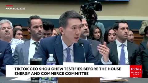 MUST WATCH- Greg Pence Directly Confronts TikTok's CEO Shou Chew During Landmark House Hearing