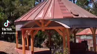 Grain Bin Gazebos built across the US￼