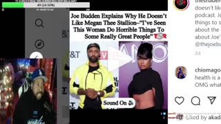 DJ Akademiks speaks on Joe budden saying that Meg did some H****ble things to some great people!