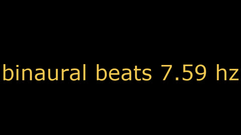 binaural_beats_7.59hz_BinauralHealth BinauralBrainwaveBalance SpaMusic