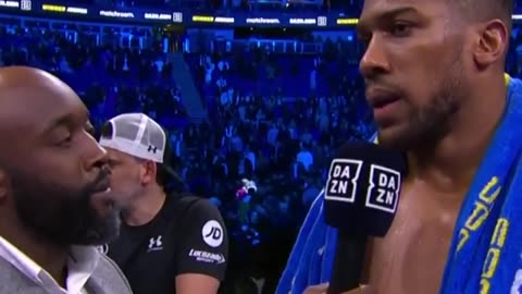 "The balls in Tyson Fury's court!" - Anthony Joshua 👀