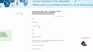 cas: 34674-93-6 NEW （GBL） 4-HYDROXY-4-PHENYL-BUTYRIC ACID factory lab laboratory